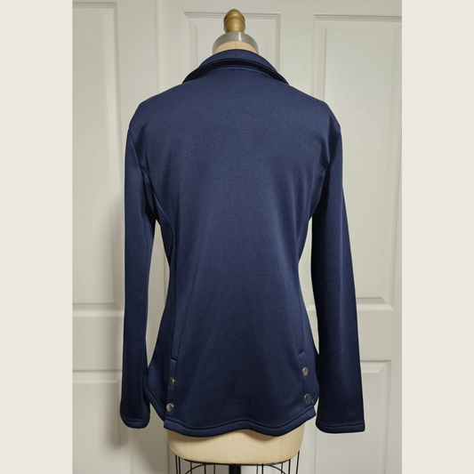 Navy Velvet-lined Jacket