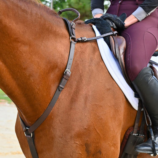 3-Point Breastplate with Double Neck Strap