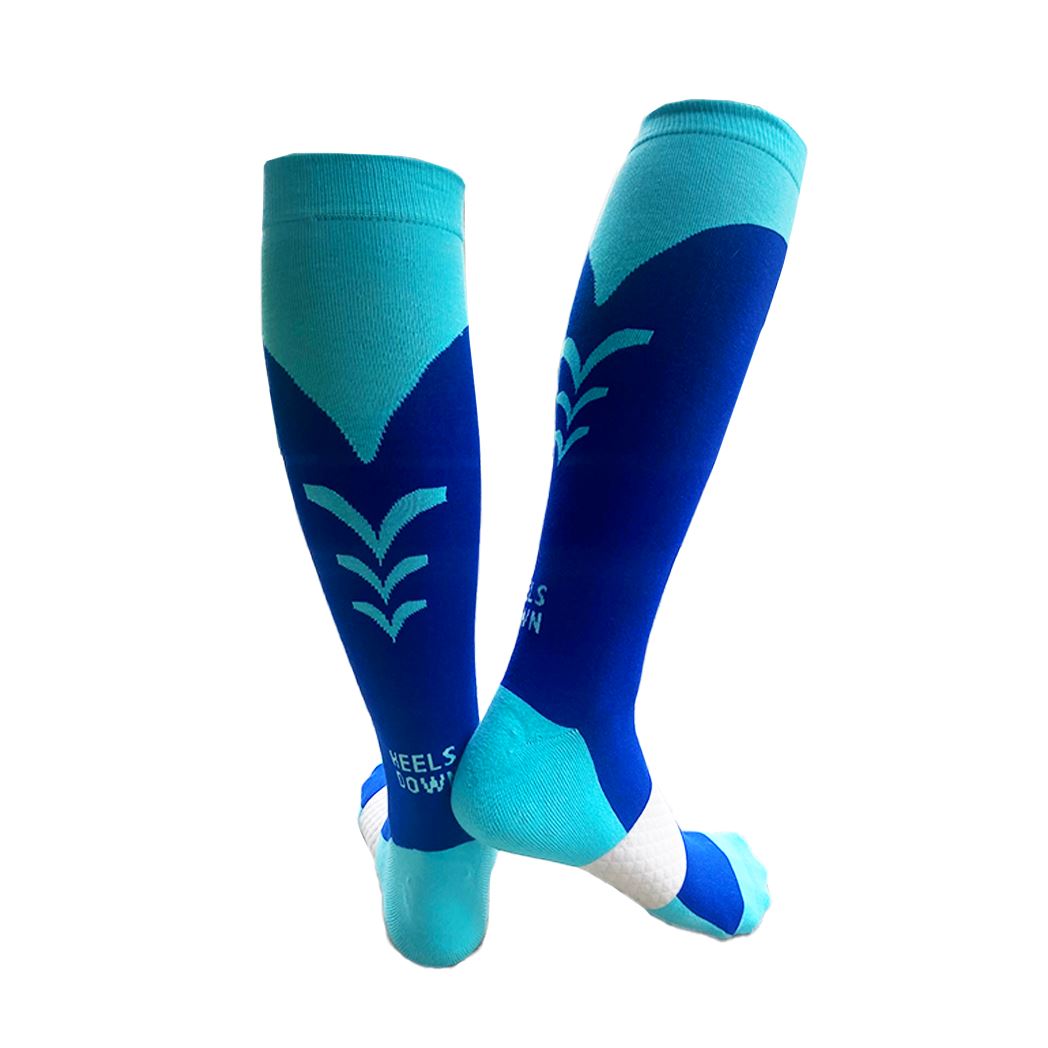 High Performance Riding Socks - Peacock