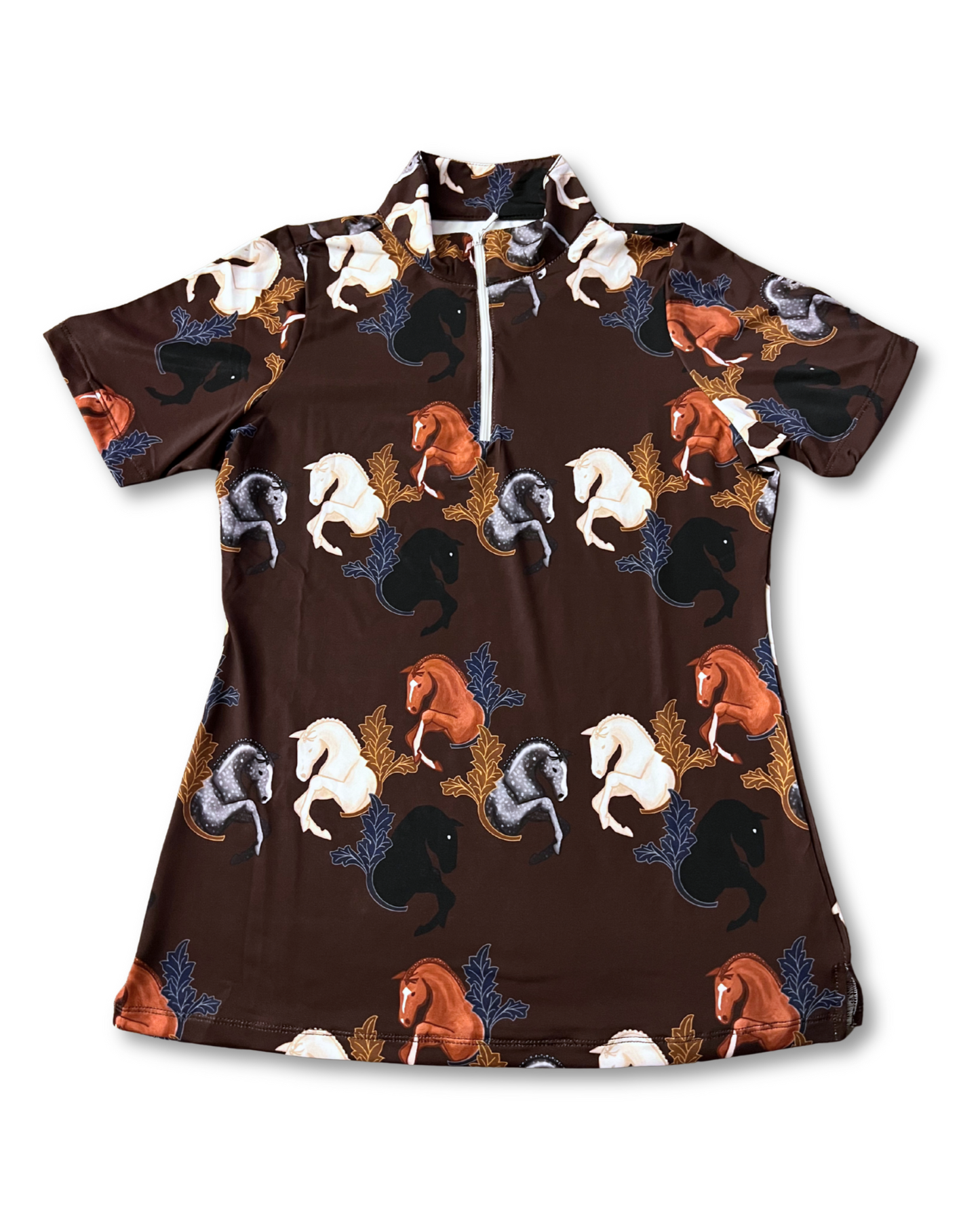 D. D. Impulsion & Straightness SARAH Short Sleeved Training Shirt