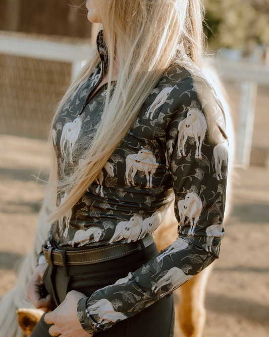 D. D. Connection Collection SHELBY Long Sleeved Training Shirt