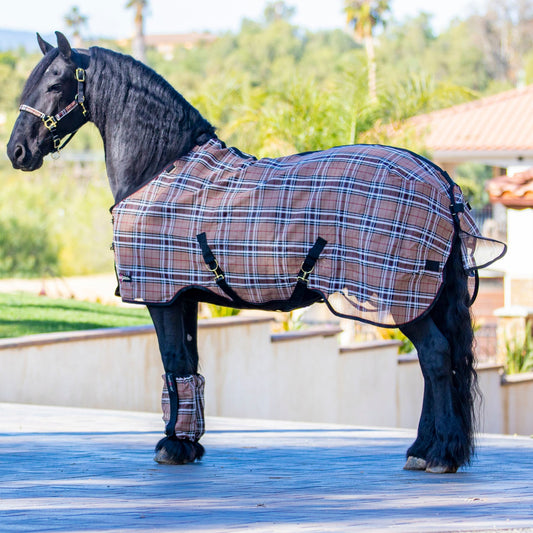 Draft Horse Protective Fly Sheet - 73% UV Protection