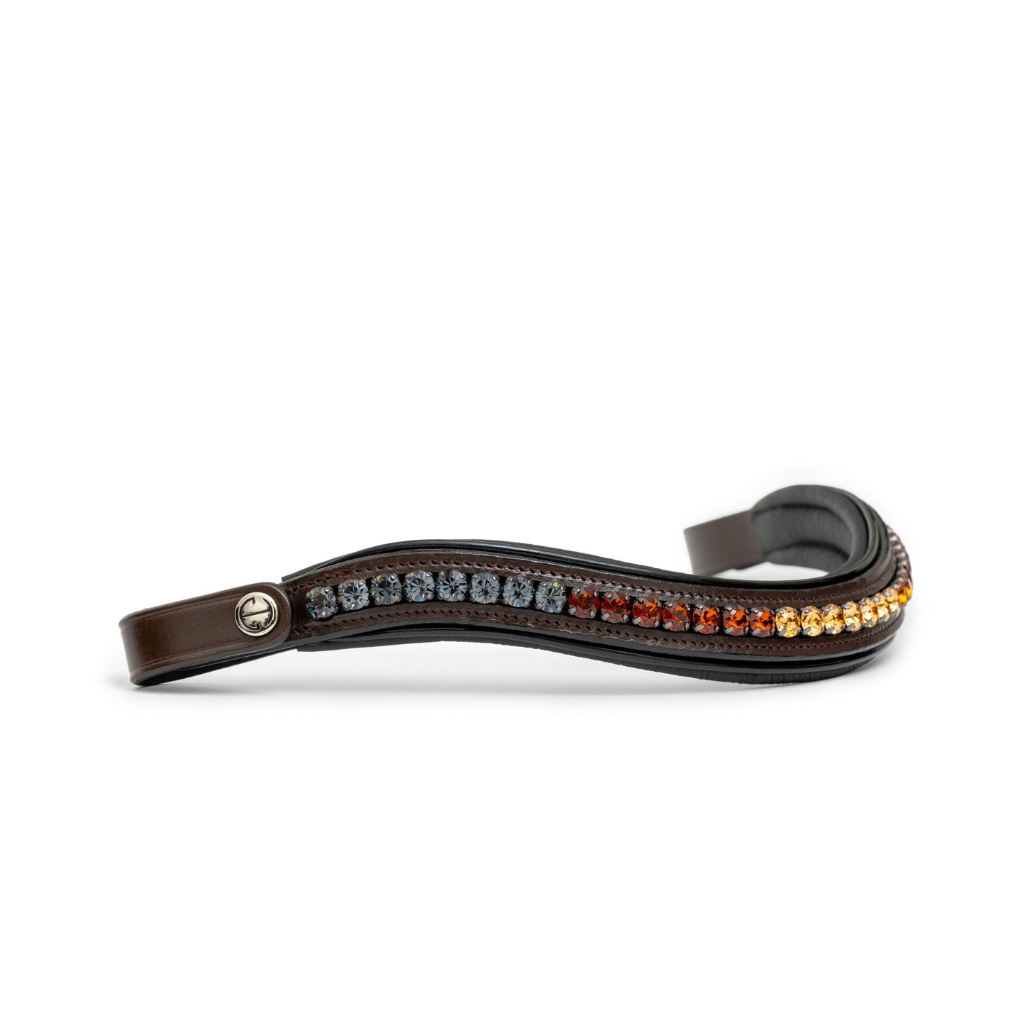 The Sarah - Maple Brown Leather Double