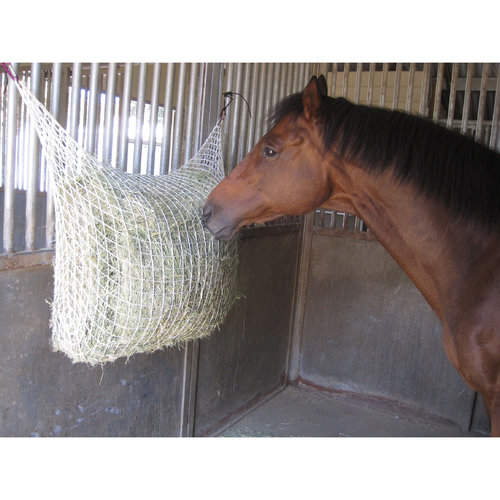 Freedom Feeder Extended Day Net - Slow Feed Hay Net - 2 String Bale - 3 Size Mesh Options