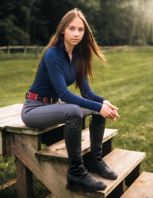 Classic Knee Patch Steel