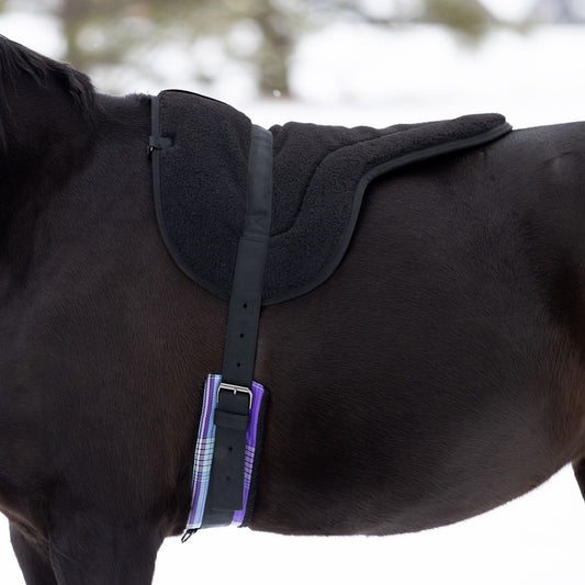 Plush Fleece Bareback Pad - Comfort for Horse & Human