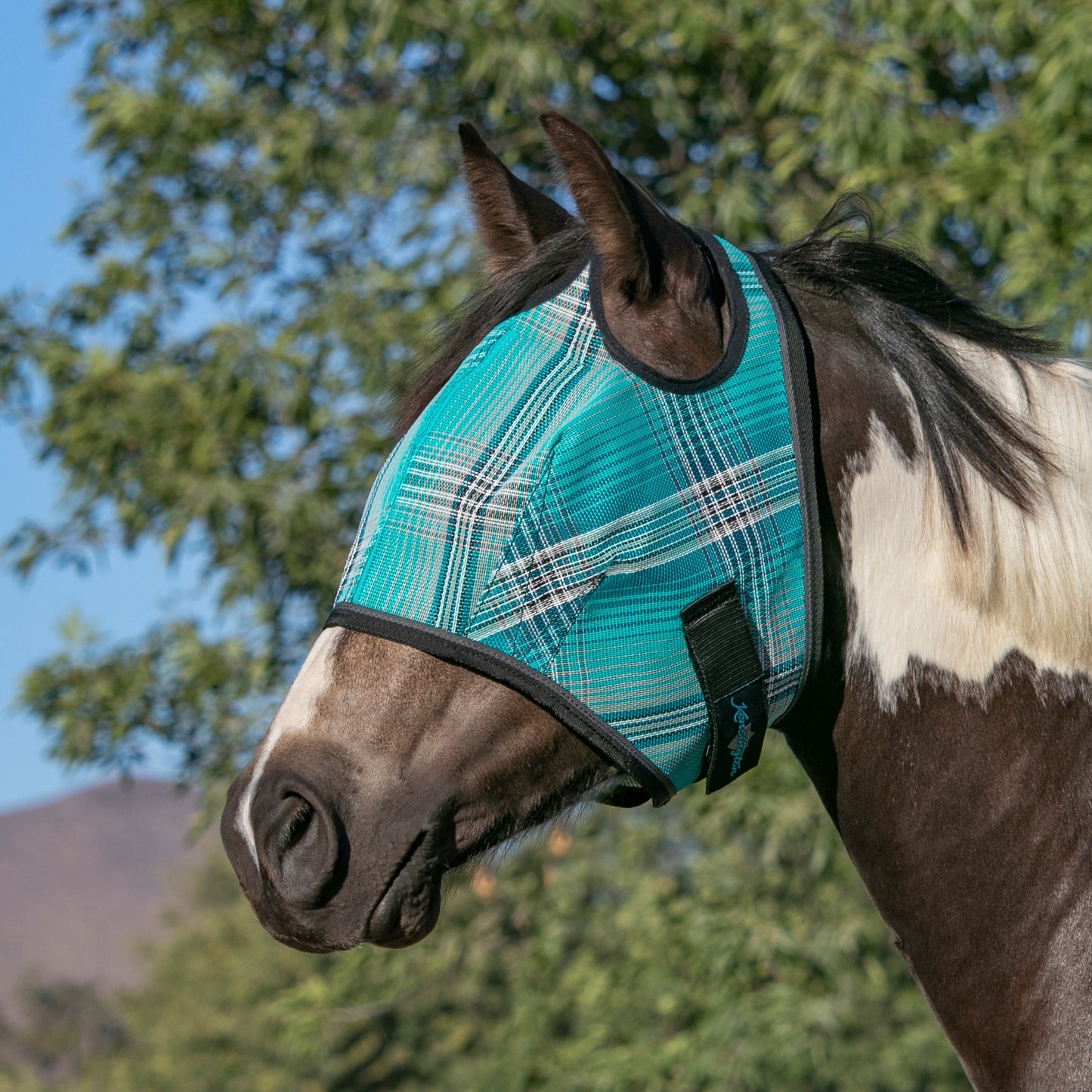 Draft Horse Fly Mask with 73% UV Protection