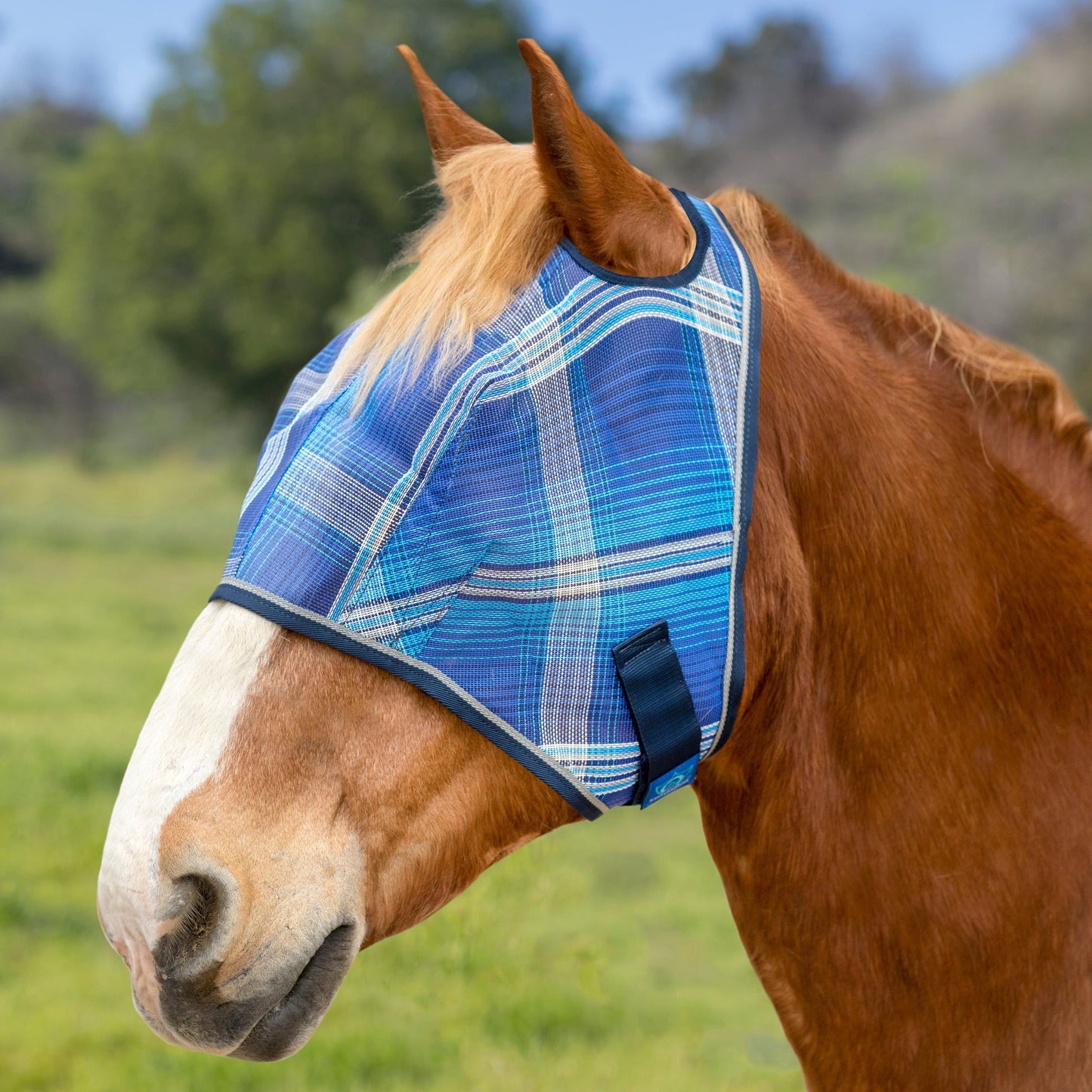 Draft Horse Fly Mask with 73% UV Protection