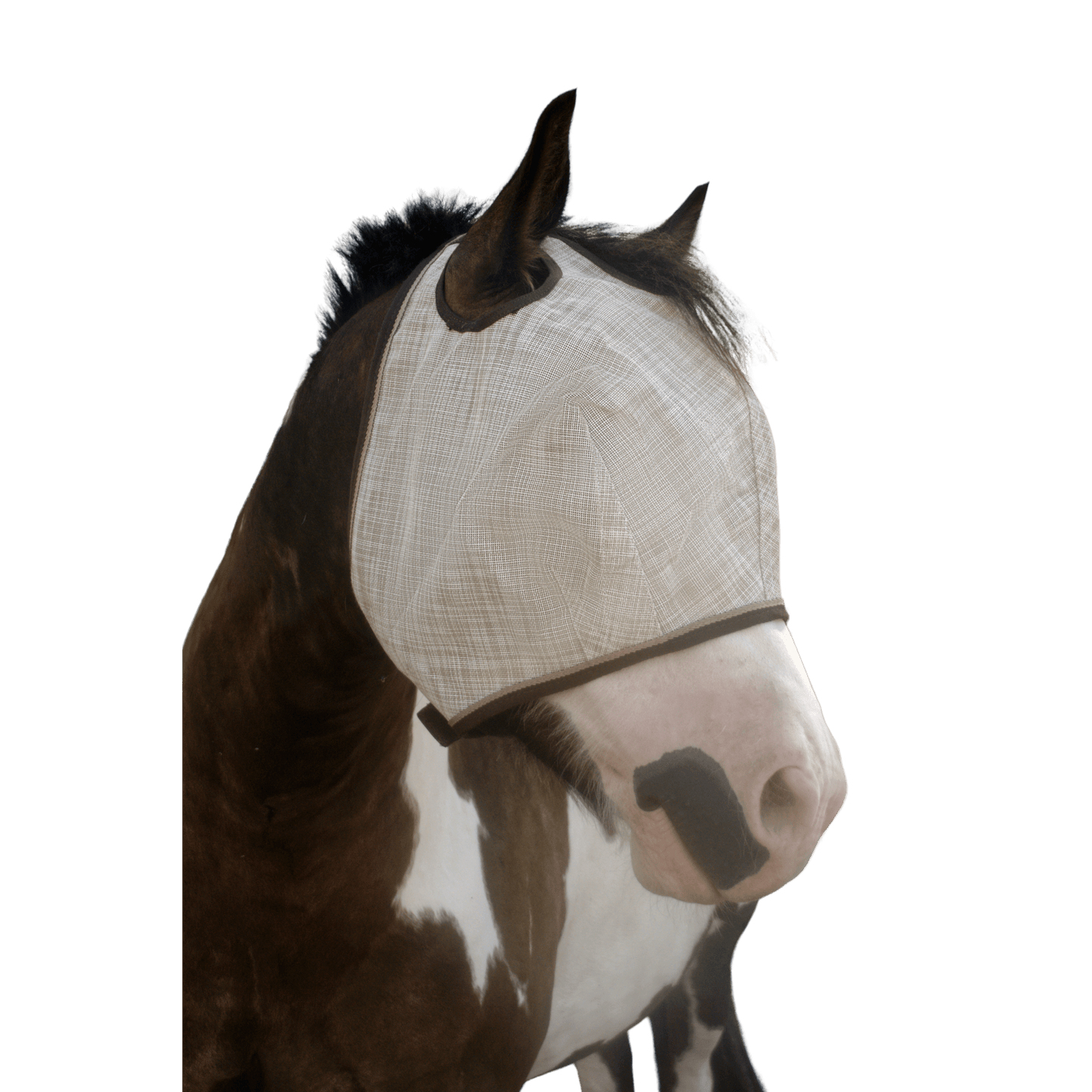 Draft Horse Fly Mask with 73% UV Protection