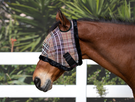Fly Mask with Fleece Trim & 73% UV Protection