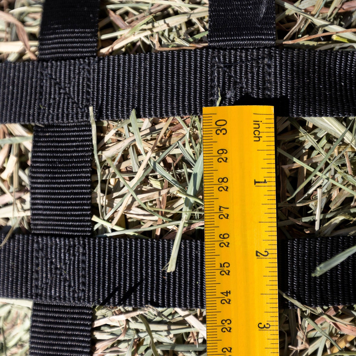 Slow Feed Hay Bag with Easy Load Rim - 2 Flake Capacity