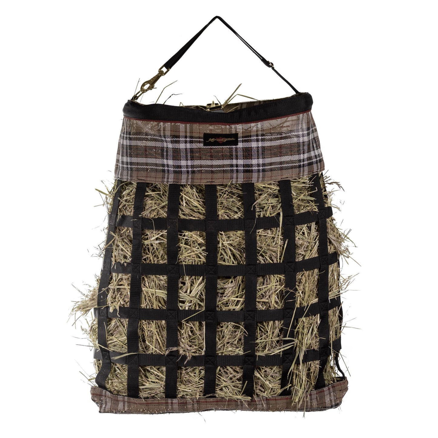 Slow Feed Hay Bag with Easy Load Rim - 2 Flake Capacity