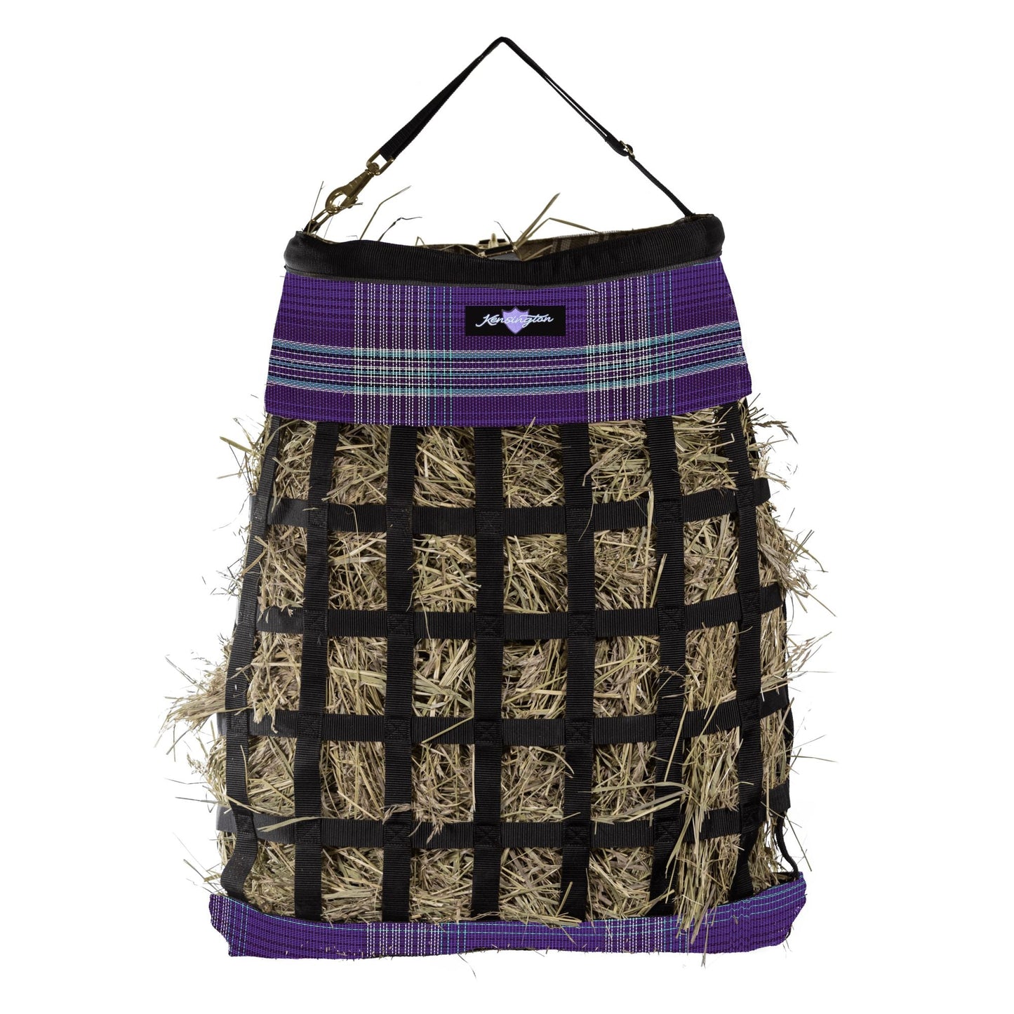 Slow Feed Hay Bag with Easy Load Rim - 2 Flake Capacity