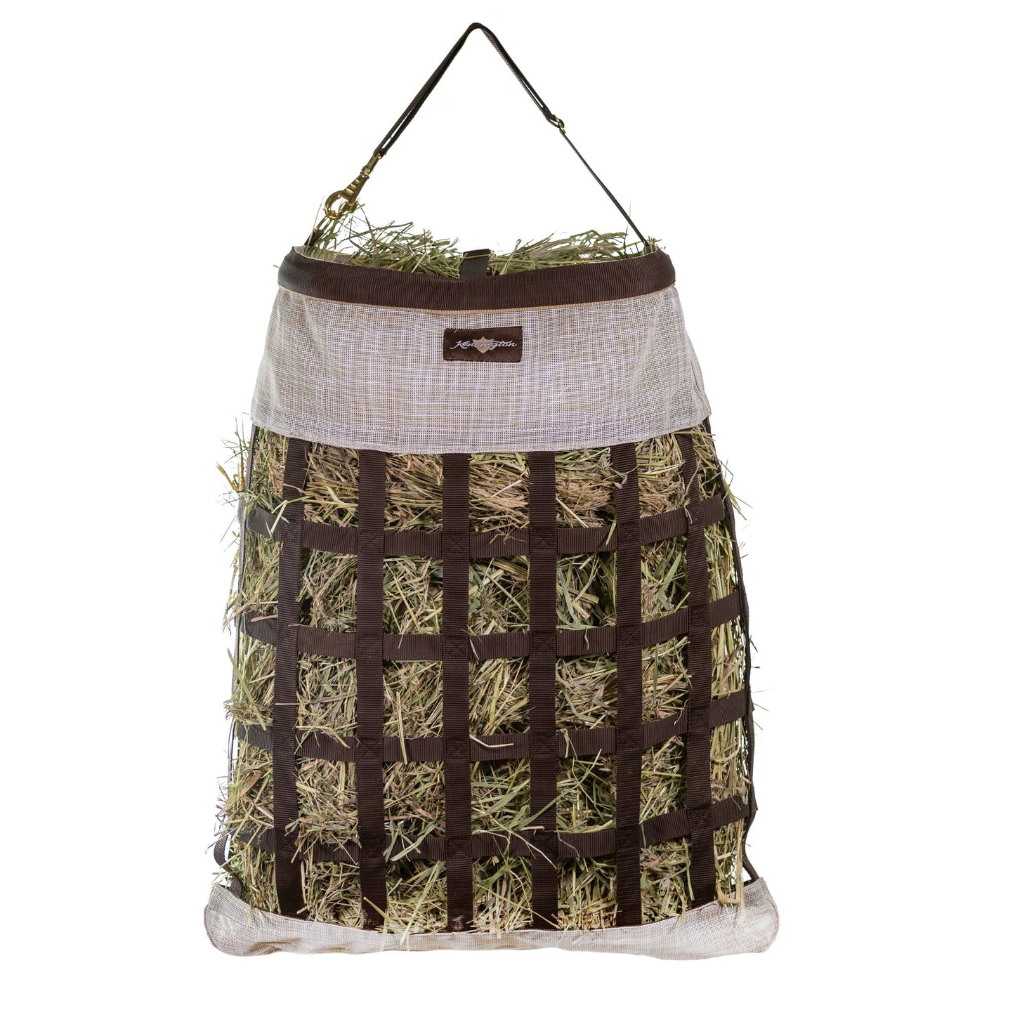 Slow Feed Hay Bag with Easy Load Rim - 2 Flake Capacity