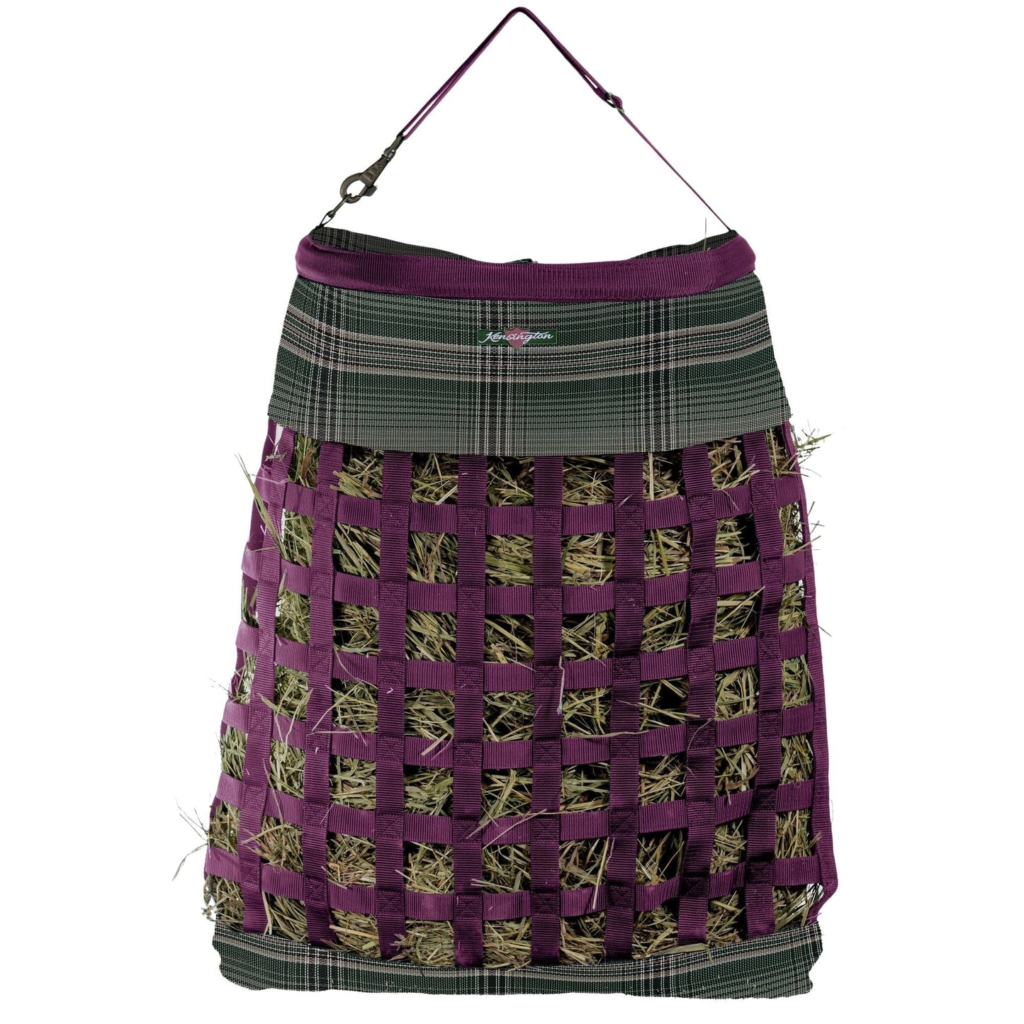 Slow Feed Hay Bag with Easy Load Rim - 2 Flake Capacity