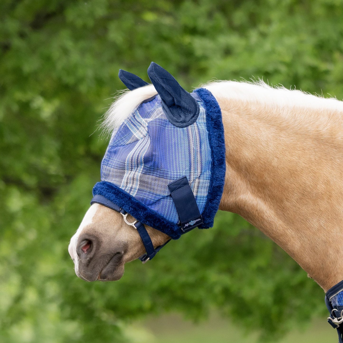 Mini Fly Mask with Fleece Trim & Ears - 73% UV Blocking