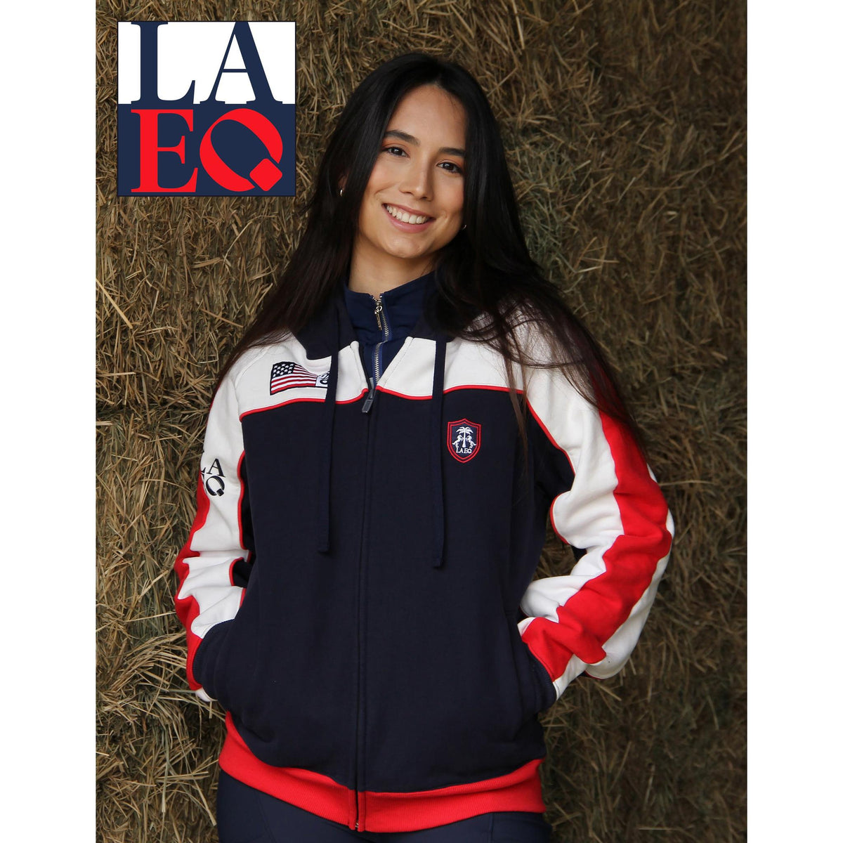 LA Equestrian USA Hoodie Sweatshirt