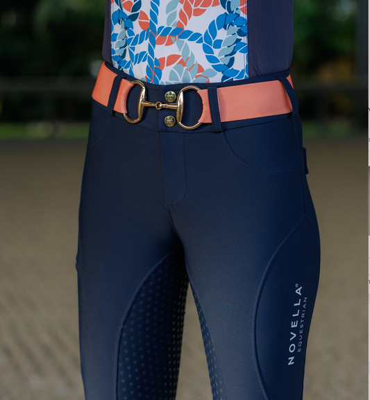 The Always Fits Full Seat Breech. (Navy Blue)