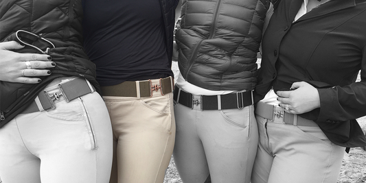 Olive + Copper Elastic Belt