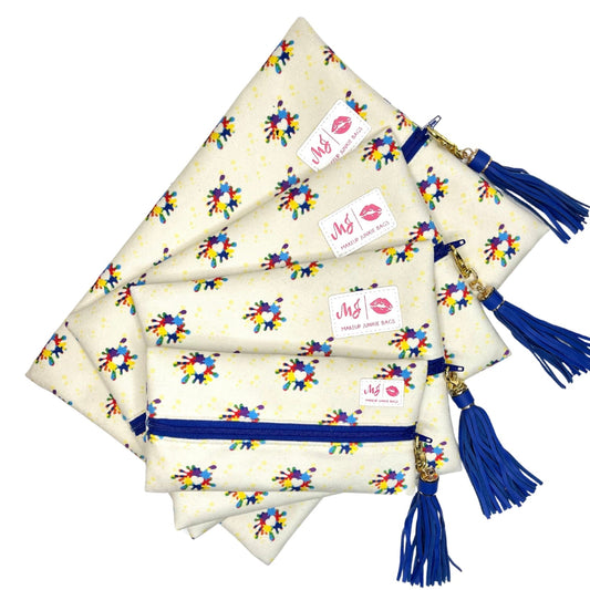 Autism Awareness Puzzle Splatter