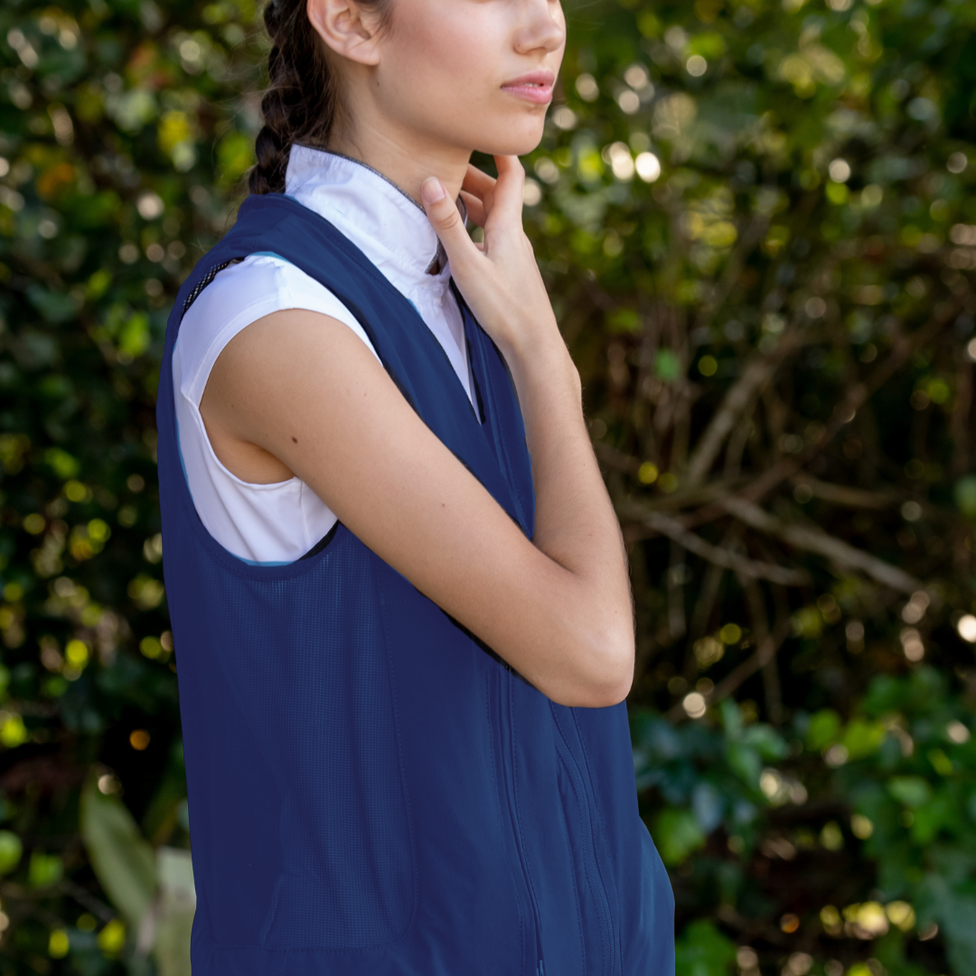 Navy Blue Zip In