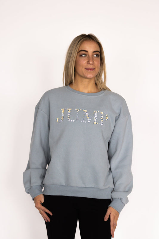Jump - Sky Blue Equestrian Sweatshirt