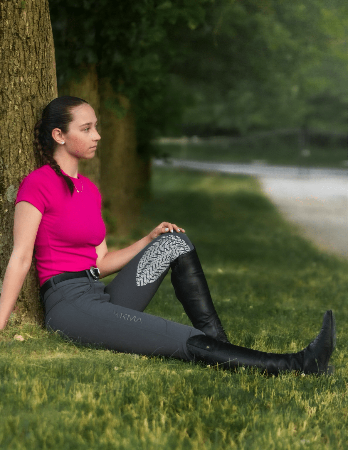 Classic Knee Patch Steel