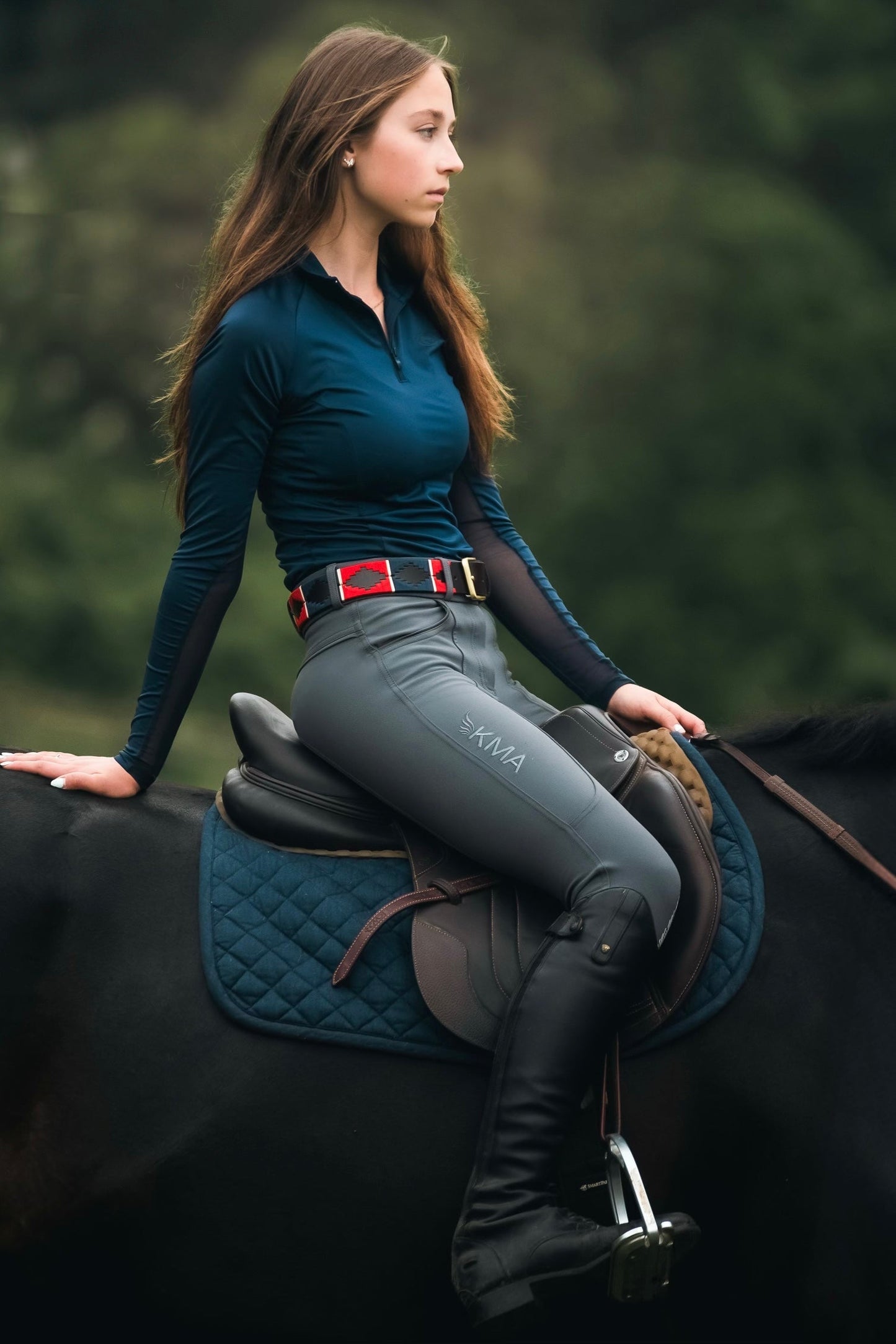 Classic Knee Patch Steel