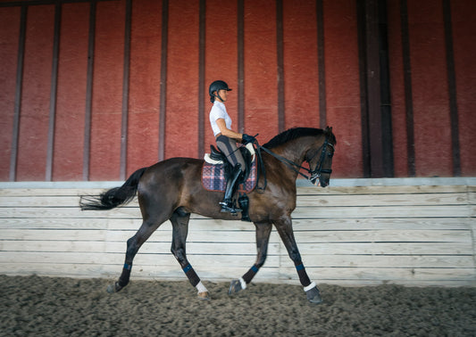 Dressage Pad, Field Plaid & Hickory