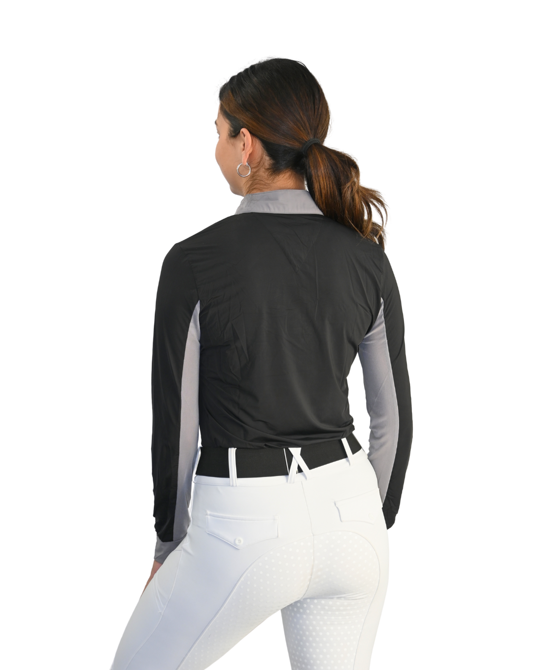 White Just Right Summer Breeches + Free Bit Belt