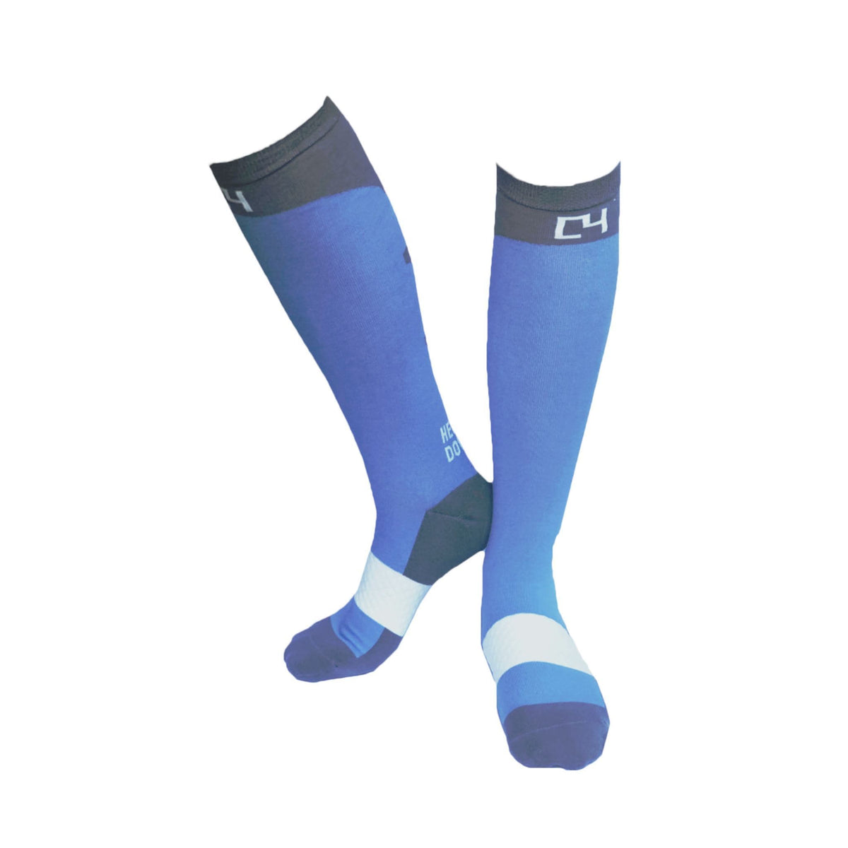 High Performance Riding Socks - Cornflower