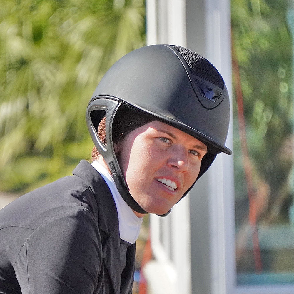 IRH XLT  Matte finish Premium Show Helmet