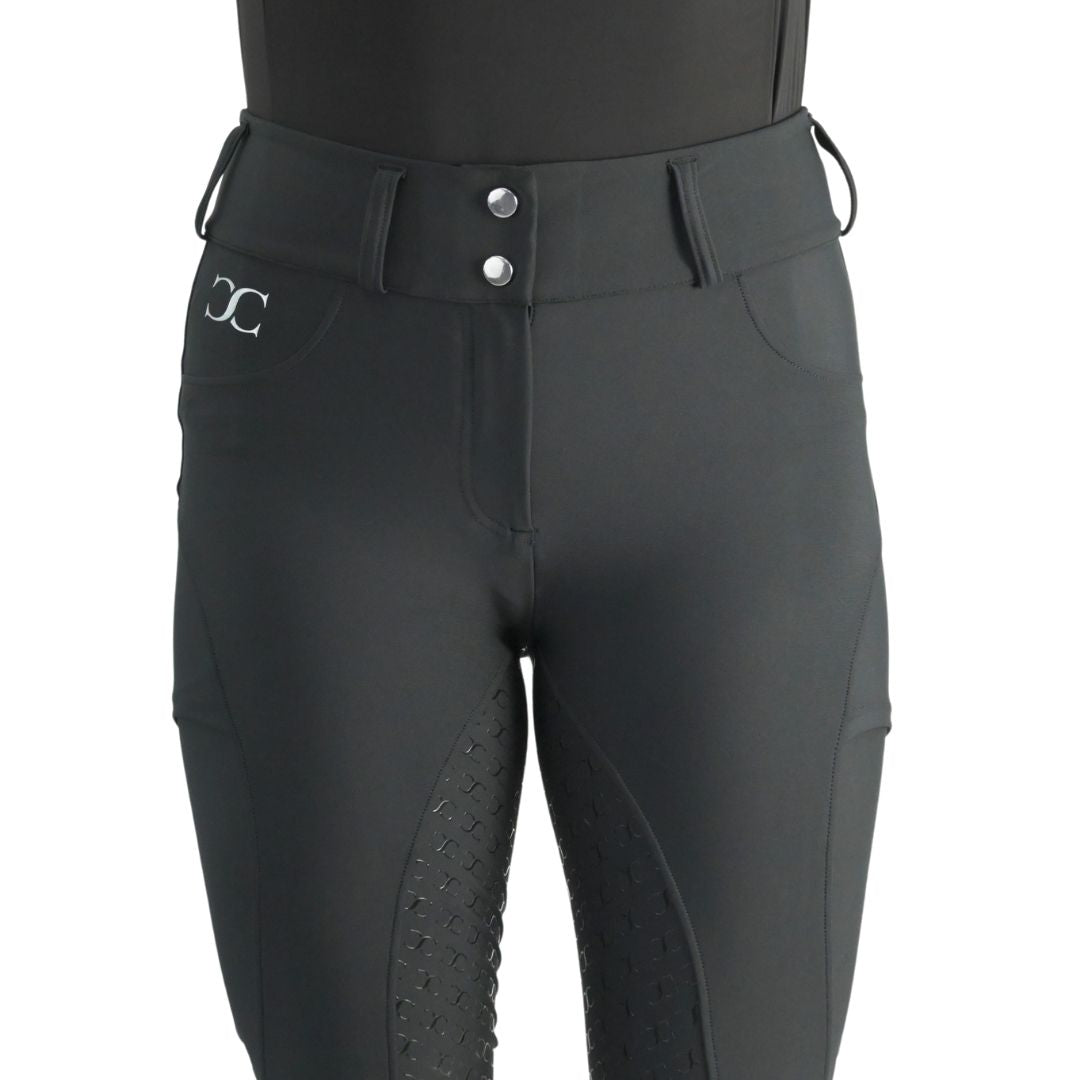 Black Just Right Summer Breeches + Free Bit Belt