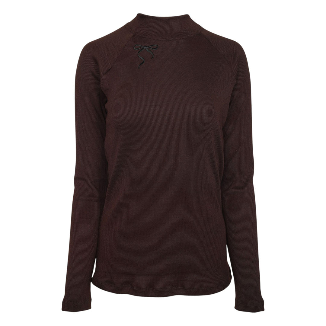 Dapplebay Heirloom Mock Neck Riding Shirt