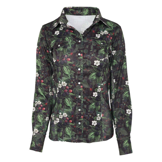 Dapplebay Blackberry Daze Western Top