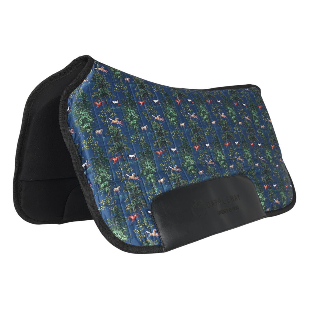 Dapplebay Autumn Toile Western Saddle Pad
