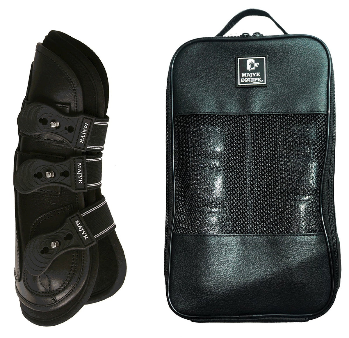 Estrella' Sparkle Leather Tendon Boots