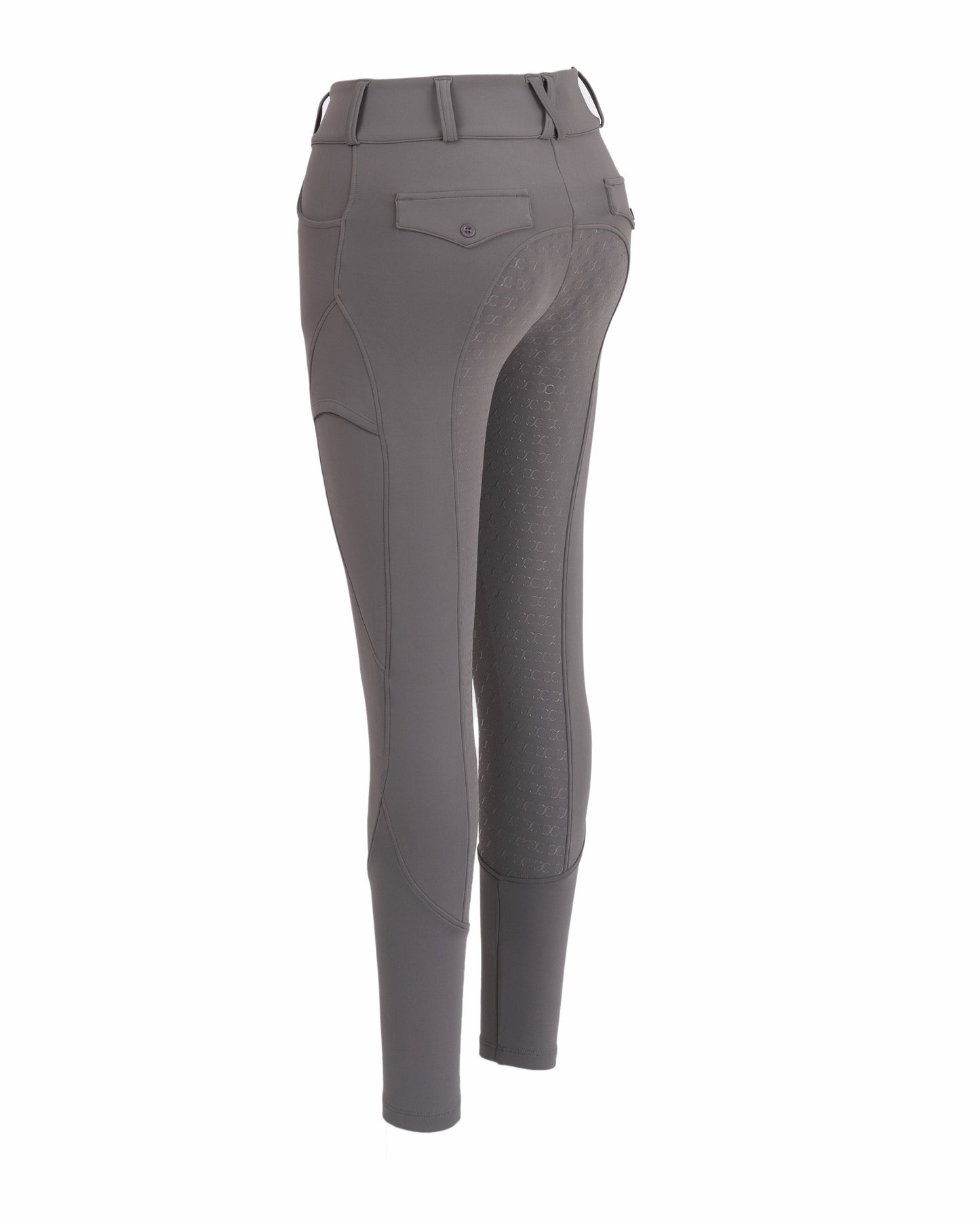 Dove Grey Mid-Weight Winter Full Seat Breeches