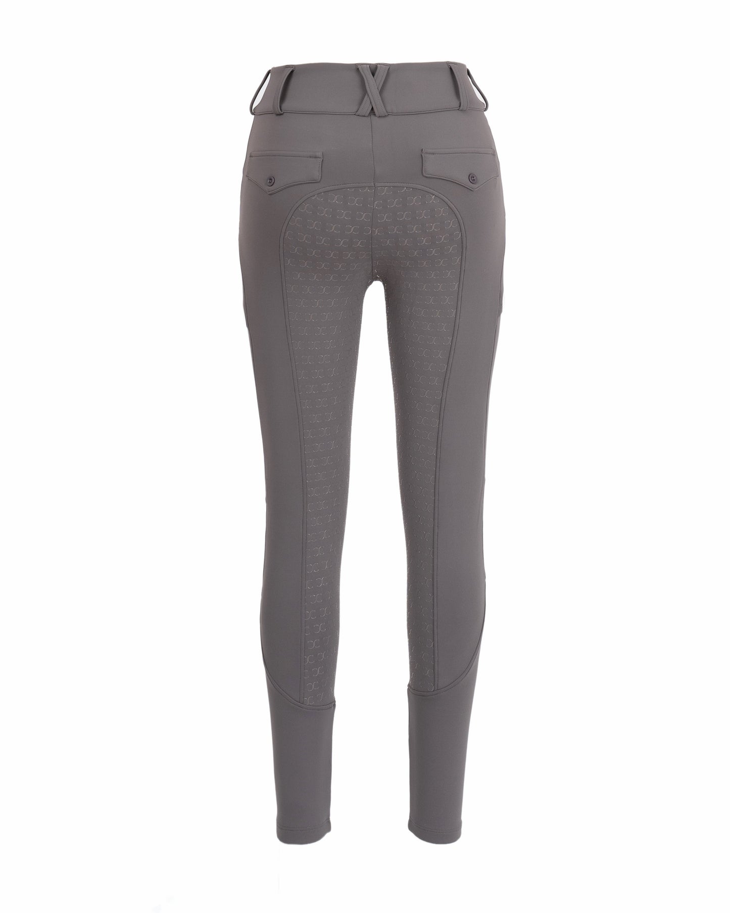 Dove Grey Mid-Weight Winter Full Seat Breeches