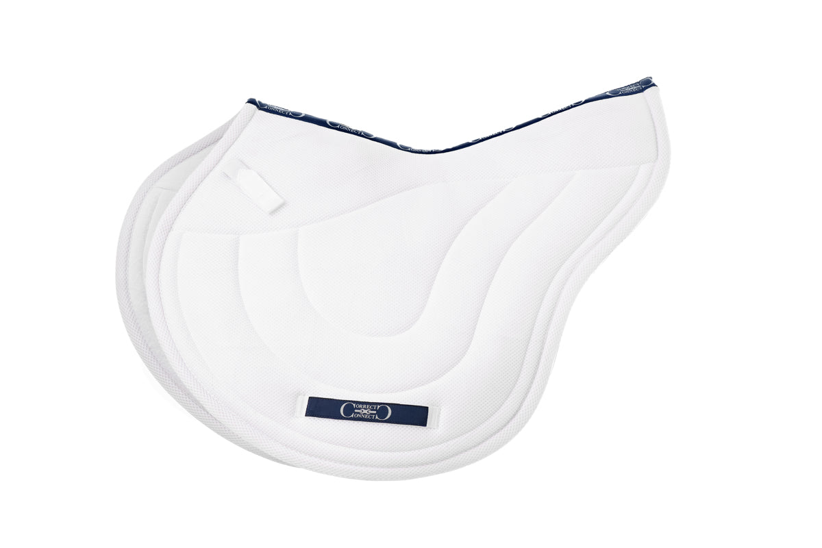 XC Mesh Saddle Pad with Quick Dry Cotton Lining in Navy, White or Black