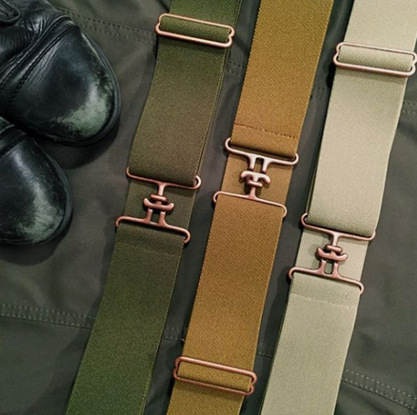 Safari + Copper Elastic Belt