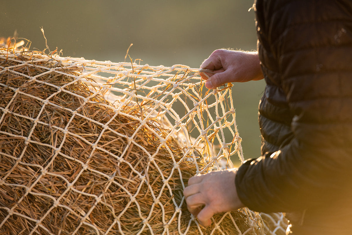 Heavy Gauge Round Bale Hay Net