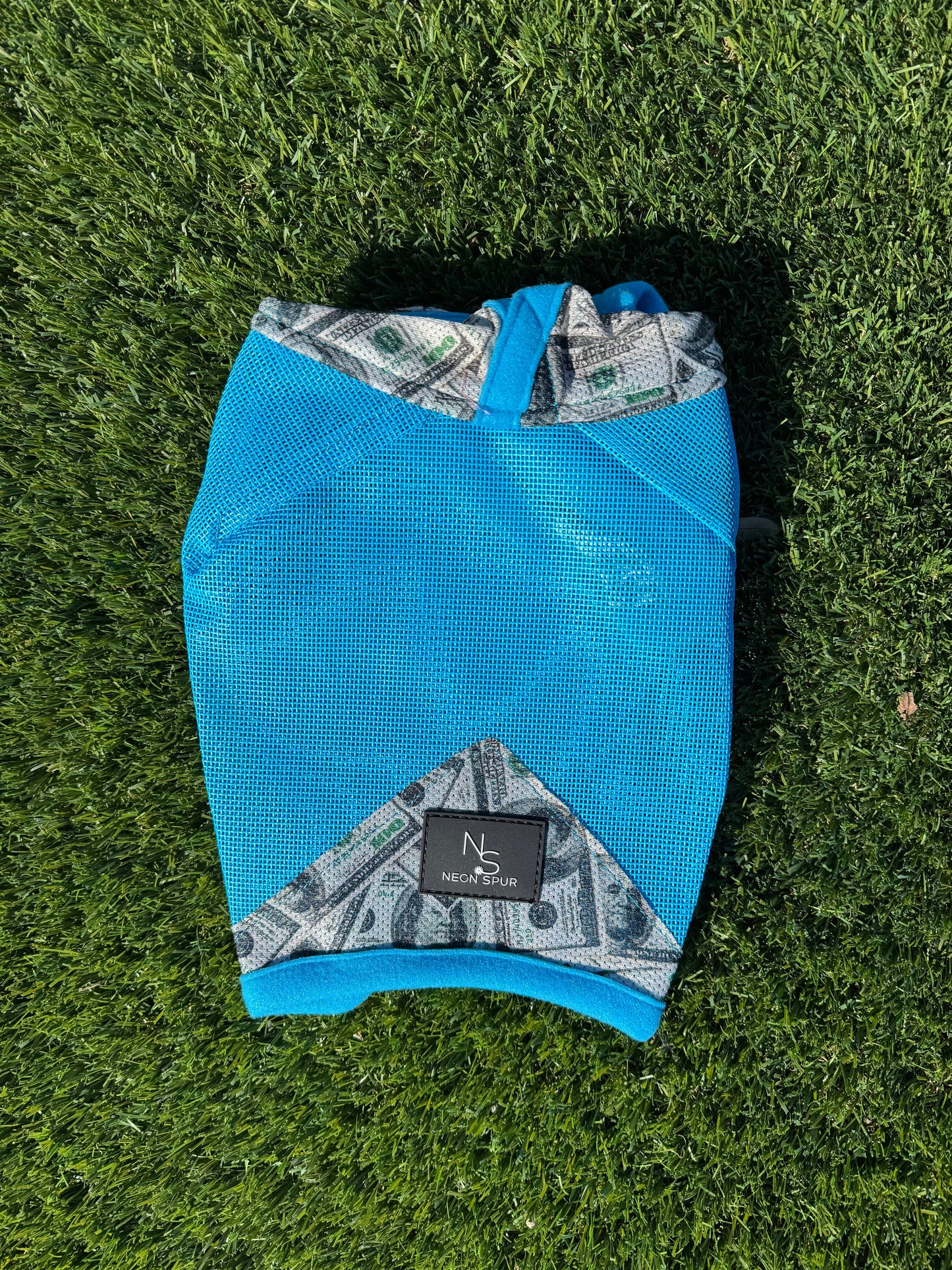 Entry Fees Fly Mask - Electric Blue