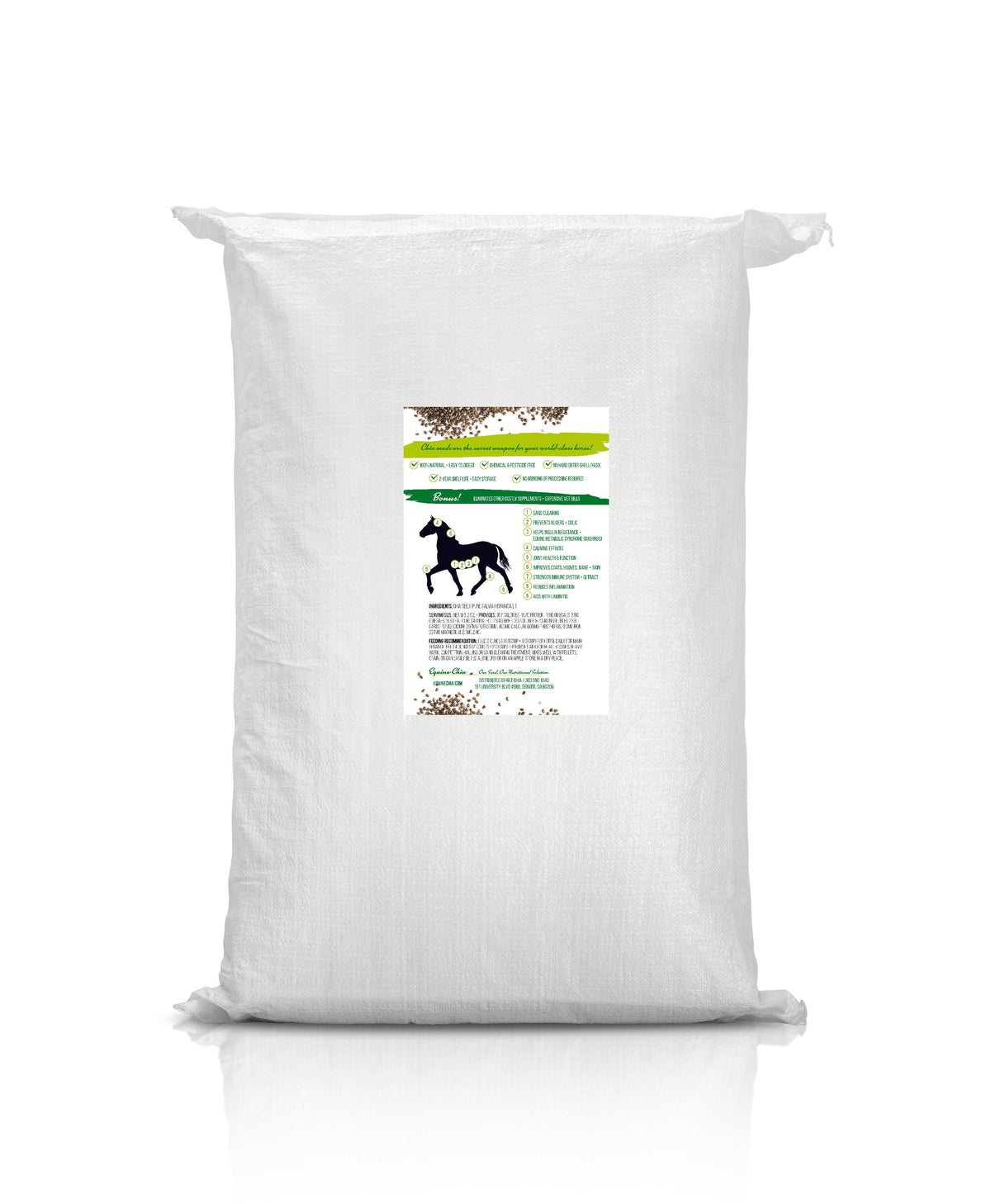Equine Chia Bulk Sacks