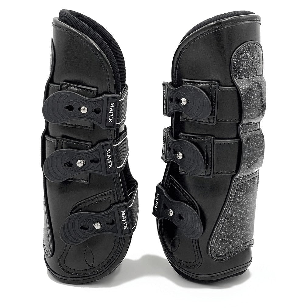 Estrella' Sparkle Leather Tendon Boots