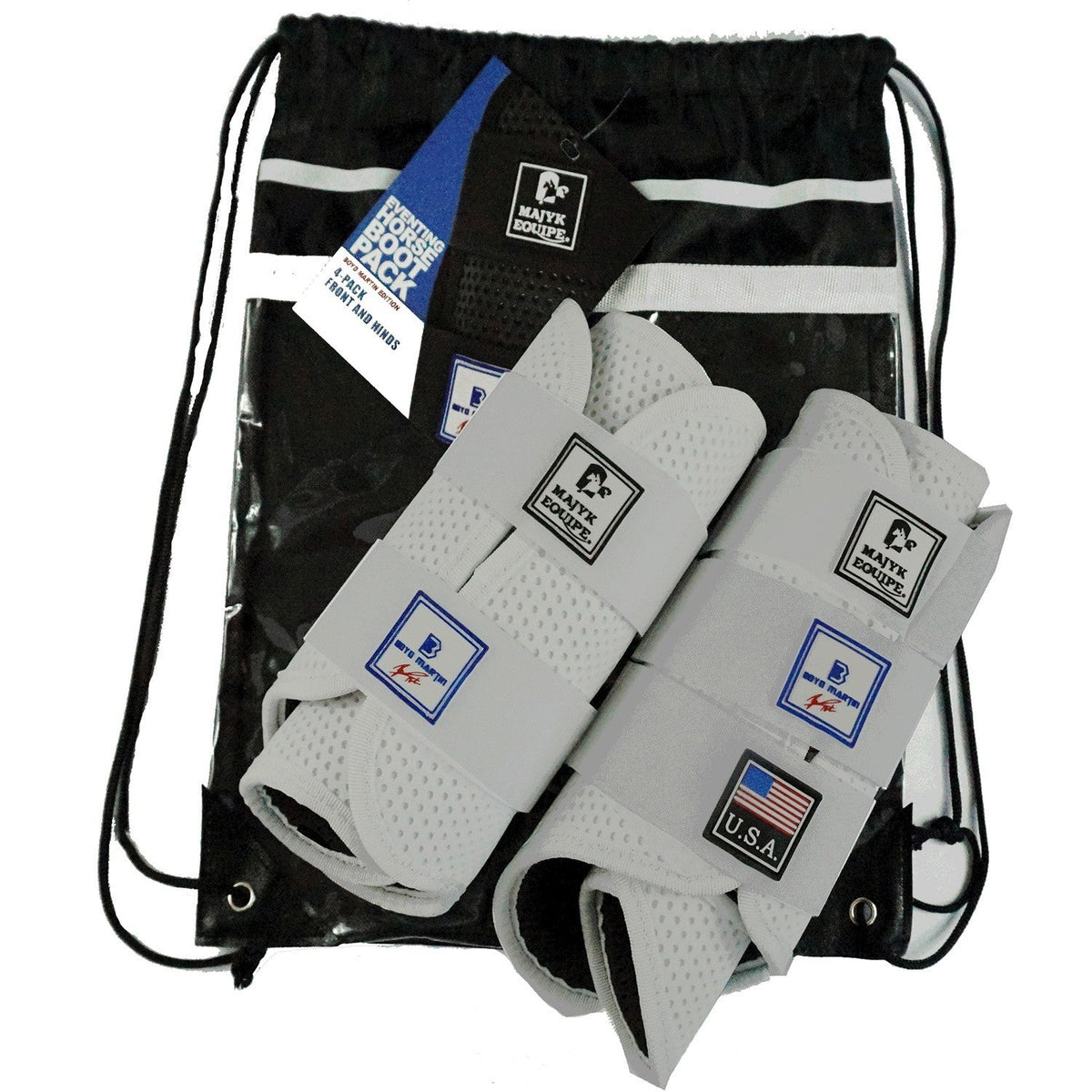MAJYK EQUIPE® Eventing 4 Pack - (Fronts and Hinds) Boyd Martin Series