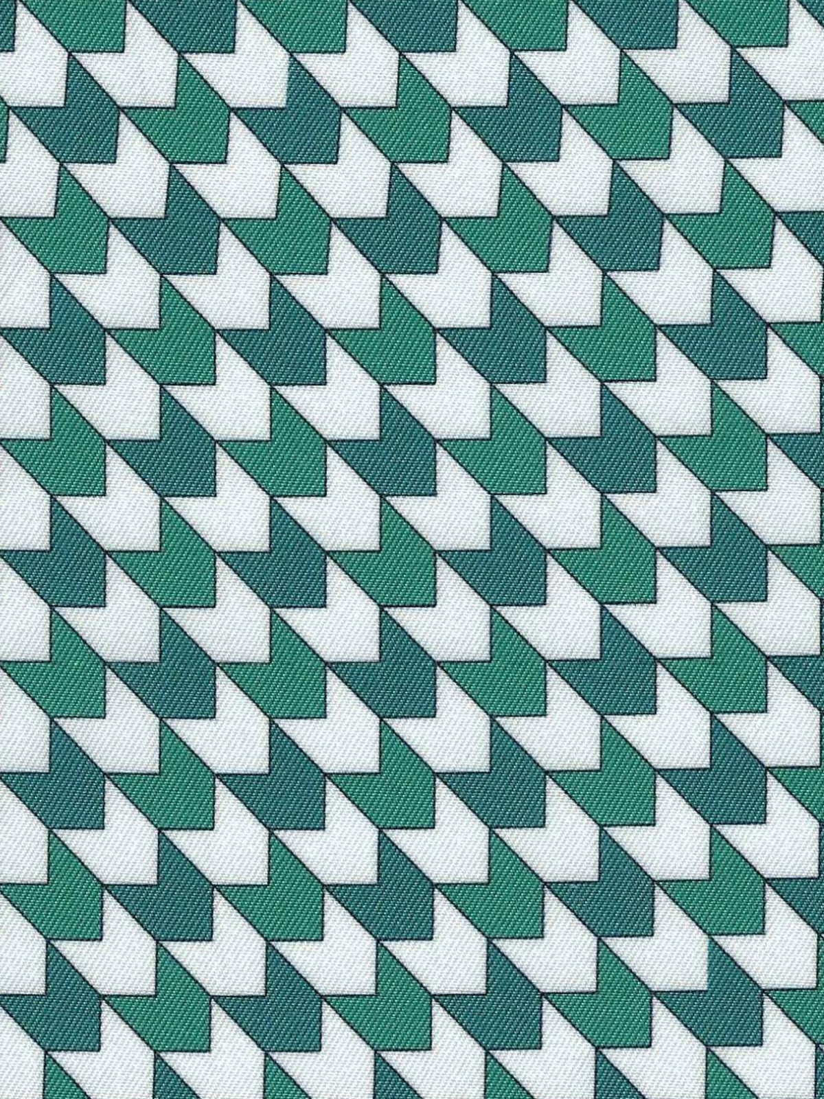 Girls "Luna II" Forest Green with Geometric Short Sleeve Performance Show Shirt