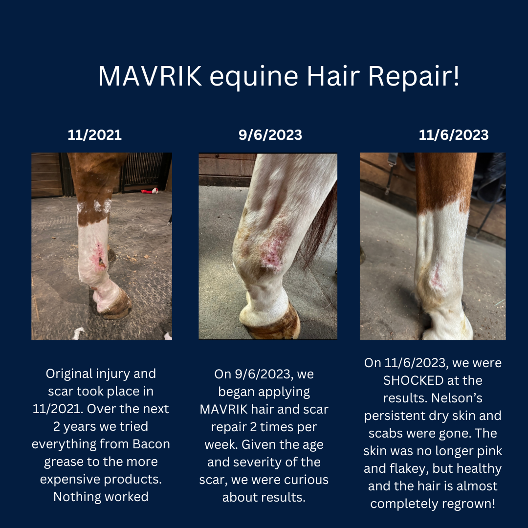 MAVRIK Hair, Coat and Scar Repair | Hair Regrowth Oil