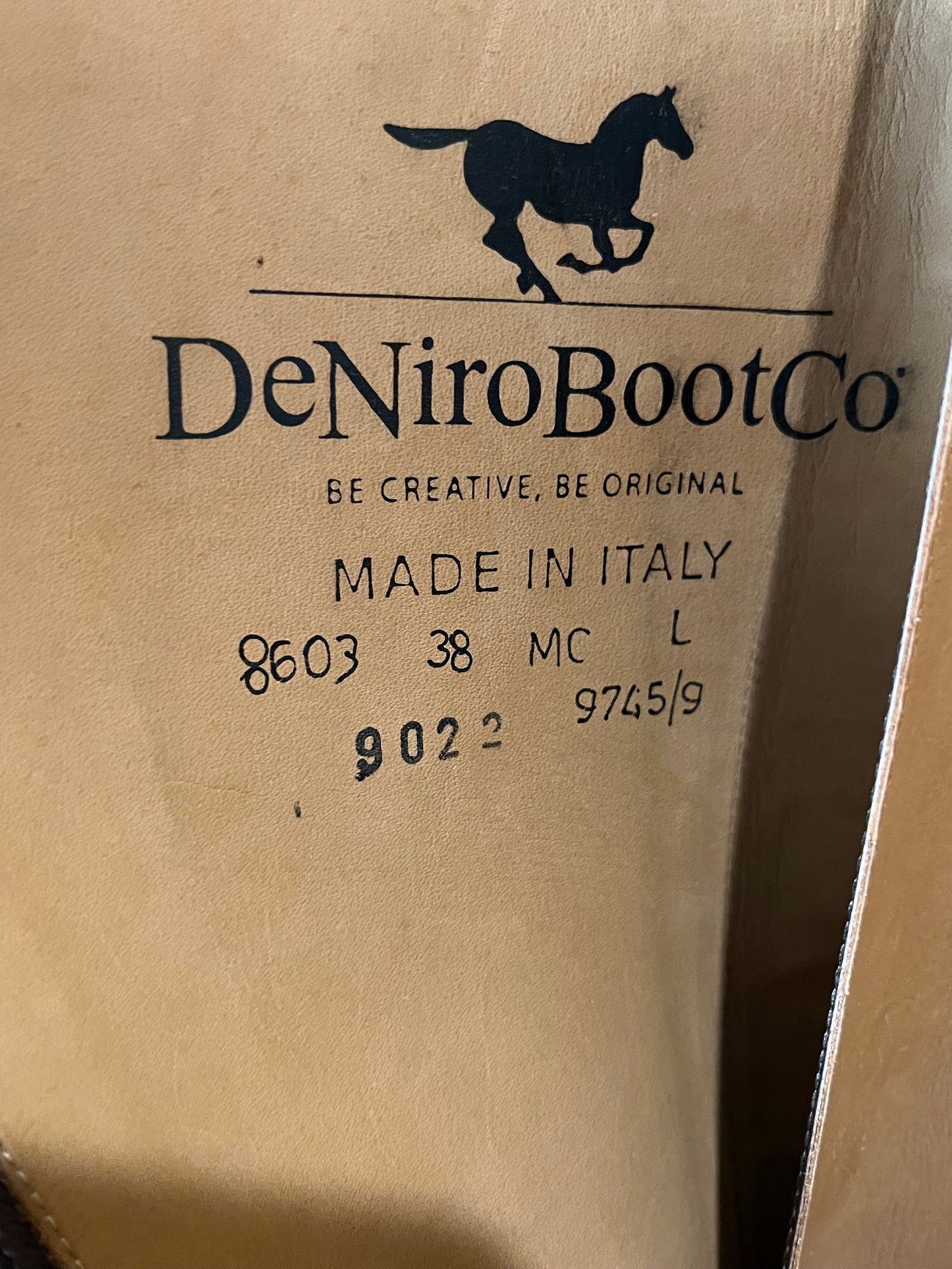 Deniro lace up 38- Customer consignment gently used