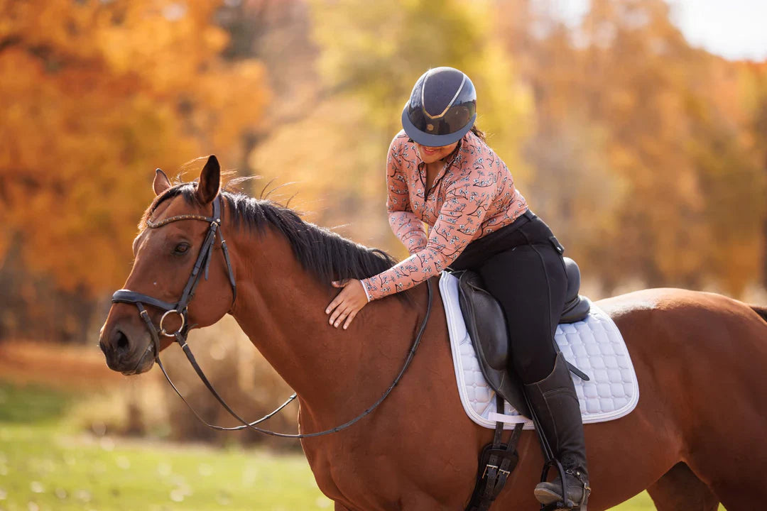 D. D. Impulsion and Straightness HEATHER Long Sleeved Training Shirt